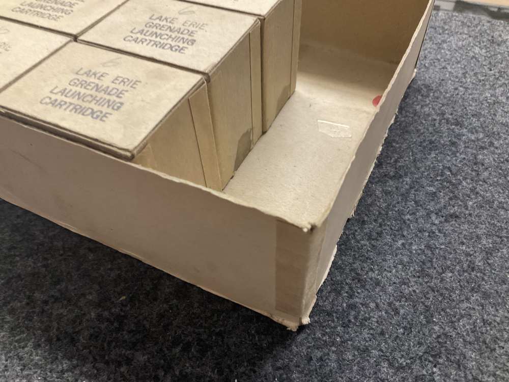 vintage Western Winchester LAKE ERIE GRENADE SHOTGUN shell 100 box rare -img-7
