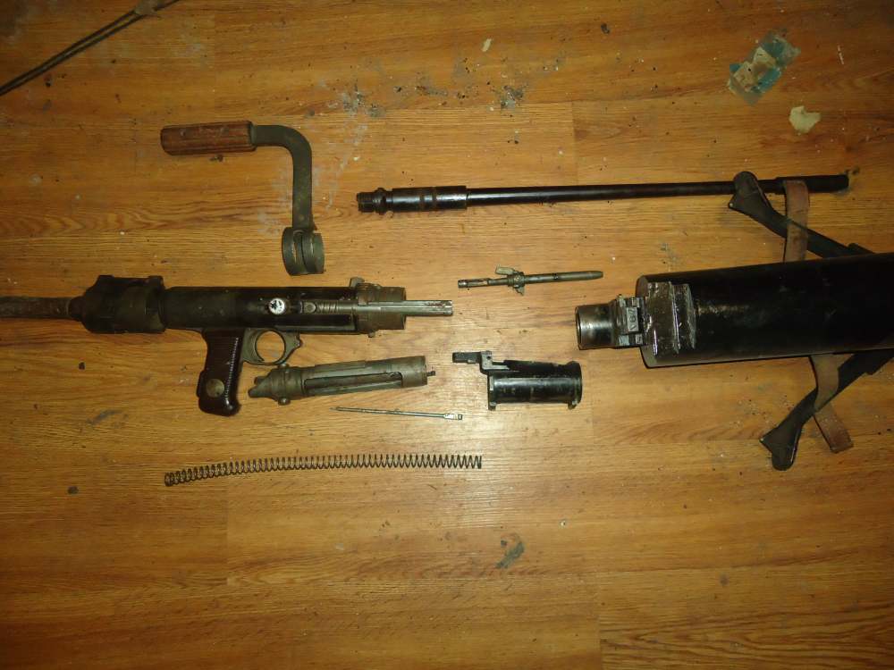 German mg15 water cooled parts kit w ground conversion kit mg34 mg42-img-1