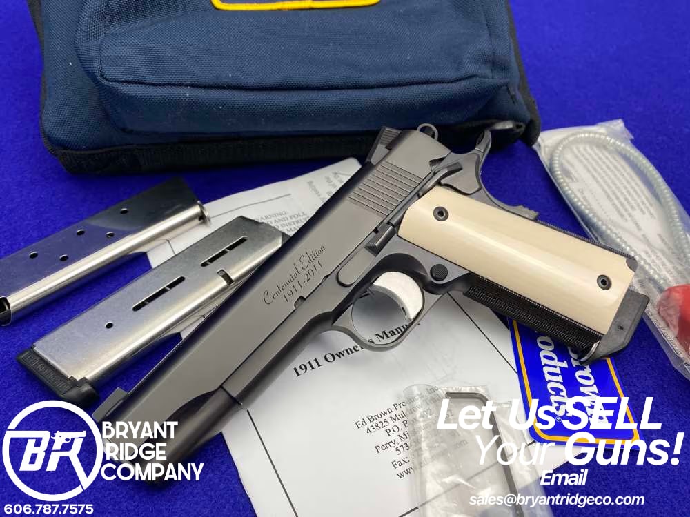 RARE ED Brown Executive Elite CENTENNIAL EDITION .45 *2011 LIMITED EDITION*-img-0