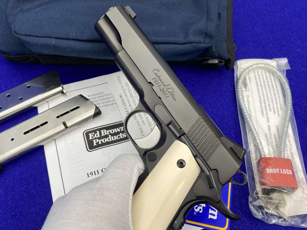 RARE ED Brown Executive Elite CENTENNIAL EDITION .45 *2011 LIMITED EDITION*-img-17