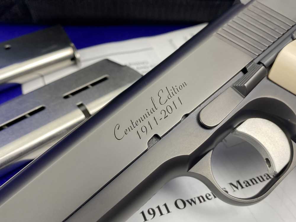 RARE ED Brown Executive Elite CENTENNIAL EDITION .45 *2011 LIMITED EDITION*-img-3