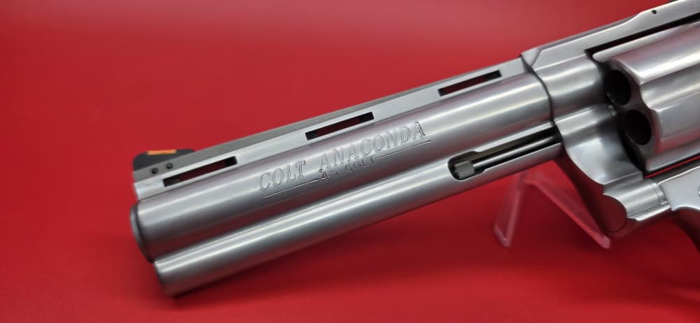 Extremely Rare 1992 1st Edition Colt Anaconda 6" .45 Colt Original Box -img-9