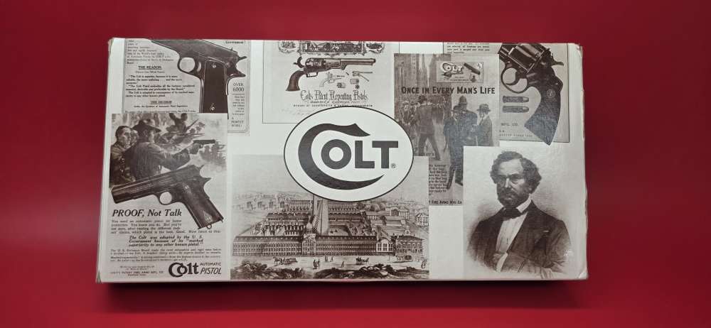 Extremely Rare 1992 1st Edition Colt Anaconda 6" .45 Colt Original Box -img-5