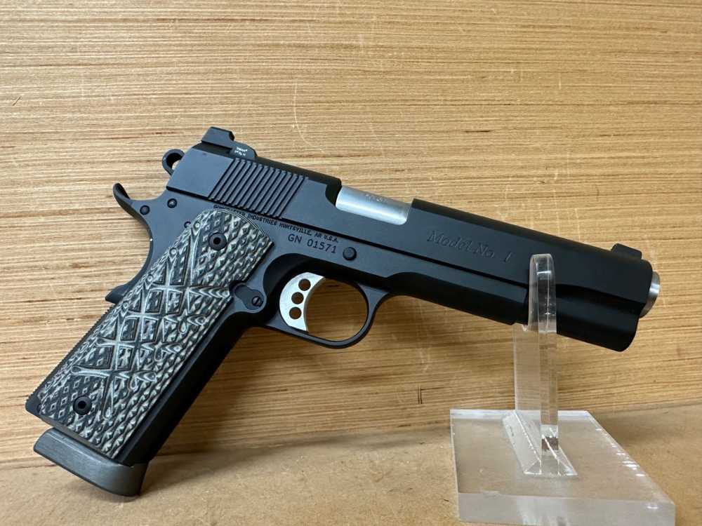 Custom Gun Crafter 1911 Model 1 Pistol Chambered in 50GI -- Penny Bid-img-0