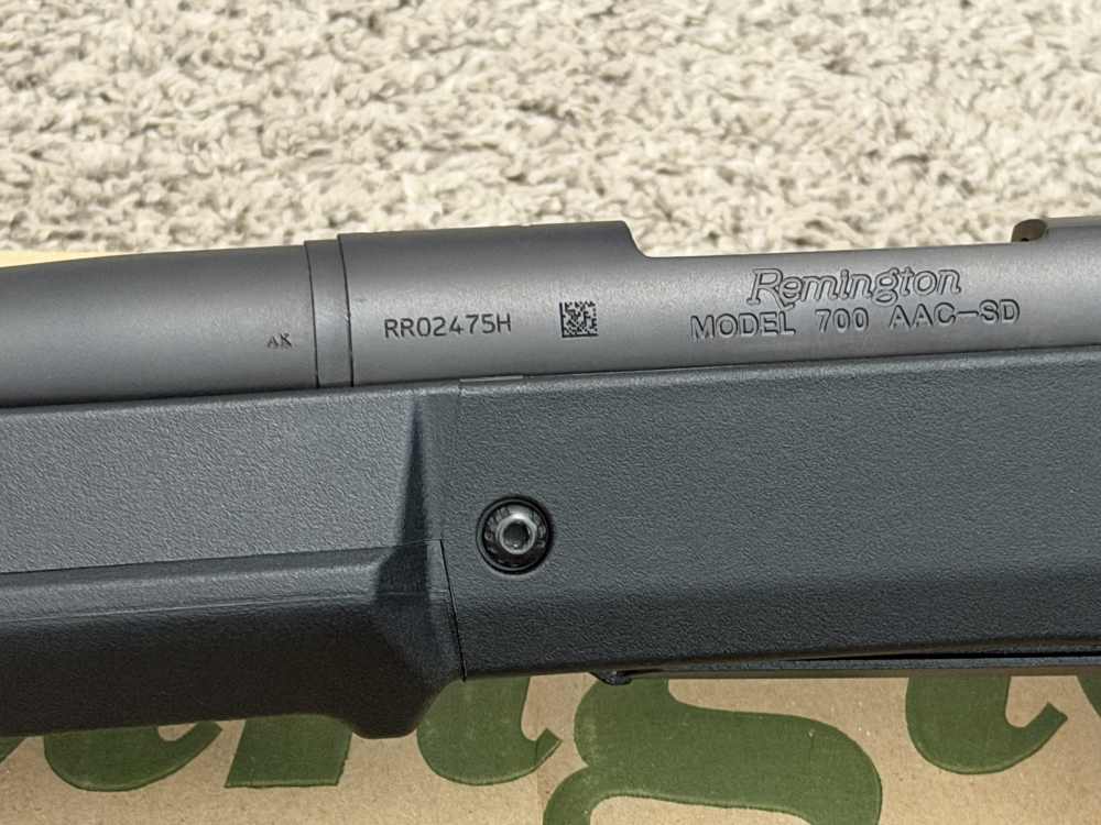 Remington 700 AAC-SD 300 Blackout sps tactical varmint 16.5” 1-7” LNIB-img-9