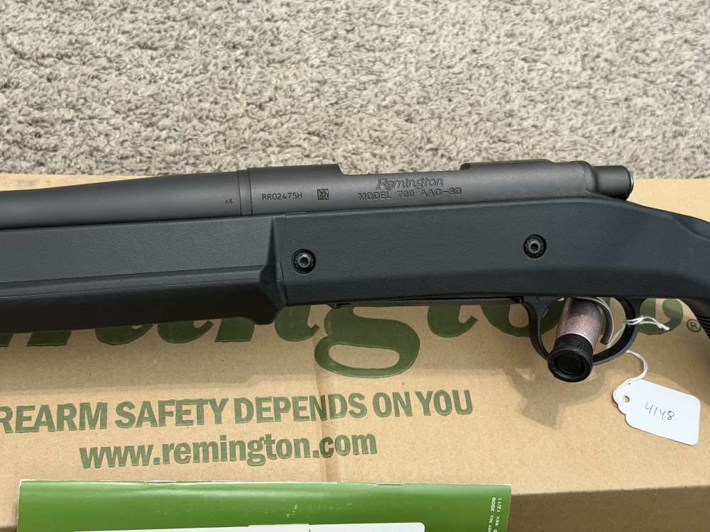 Remington 700 AAC-SD 300 Blackout sps tactical varmint 16.5” 1-7” LNIB-img-8