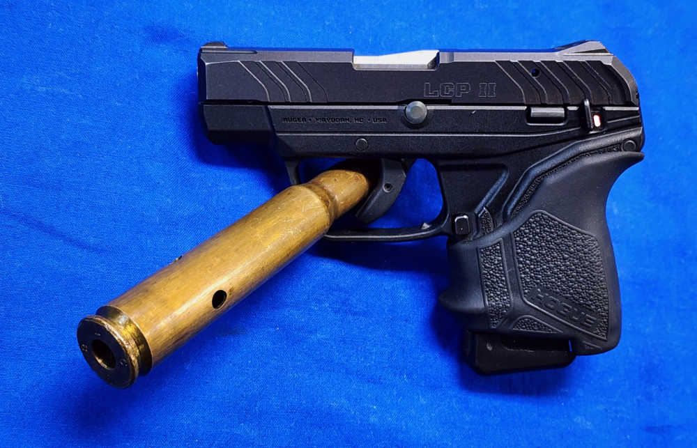 RUGER LCP II .22 LR 2.75" - MICRO-COMPACT - HOGUE GRIPS-img-1