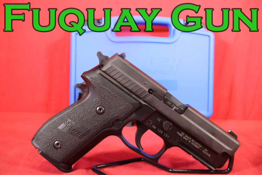 Sig Sauer P229 40 S&W / 357SIG 3.9" 12rd LaserGrips Included German Frame-img-0
