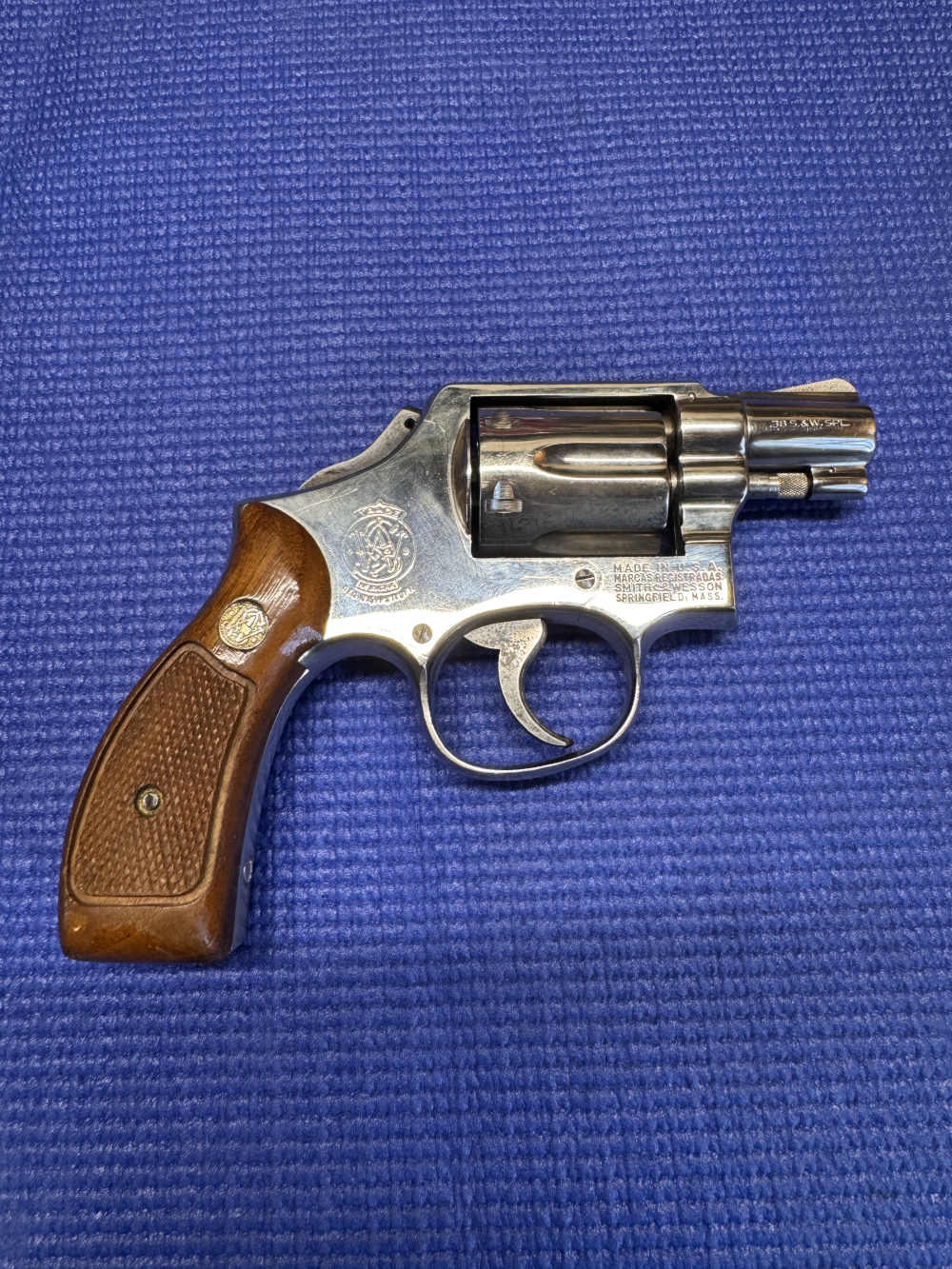 Smith & Wesson 10-5 Nickel, 2" BL 38 Special-img-1