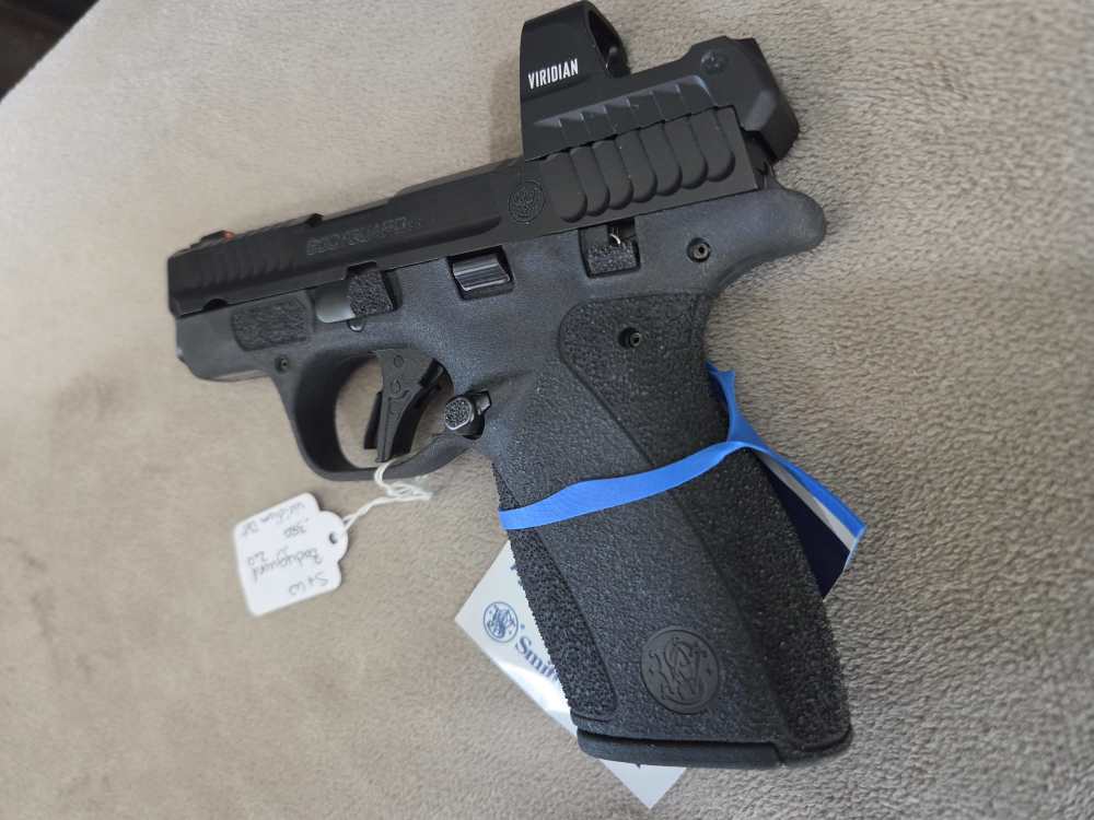 S&W Bodyguard 2.0 .380 Viridian RFX1 Green Dot Thumb Safety NEW 14785-img-4