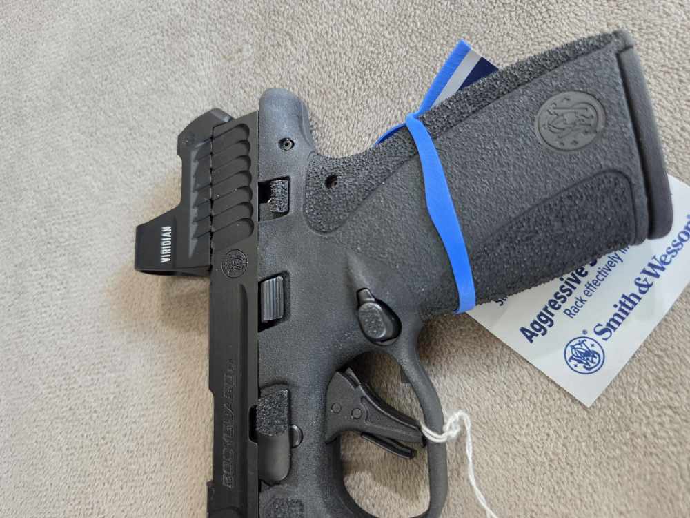 S&W Bodyguard 2.0 .380 Viridian RFX1 Green Dot Thumb Safety NEW 14785-img-3
