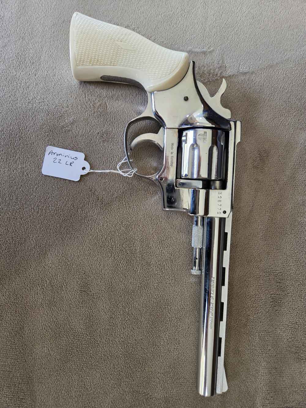 Arminius HW7 .22 LR 6in 8-Shot DA/SA Revolver Used-img-0