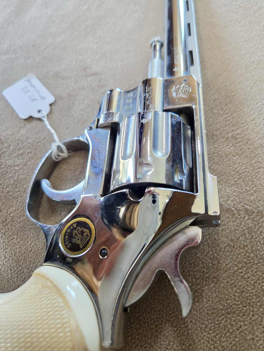 Arminius HW7 .22 LR 6in 8-Shot DA/SA Revolver Used-img-13