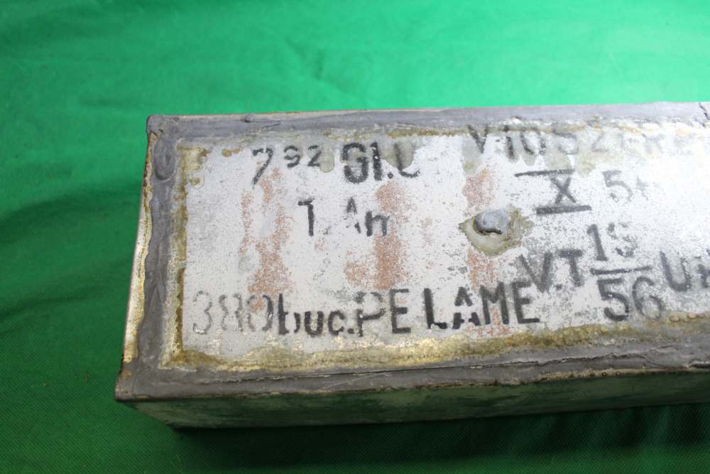 Sealed Spam Can of 380-Rds Romanian Surplus 8MM Ammo 7.92 Mauser-img-1