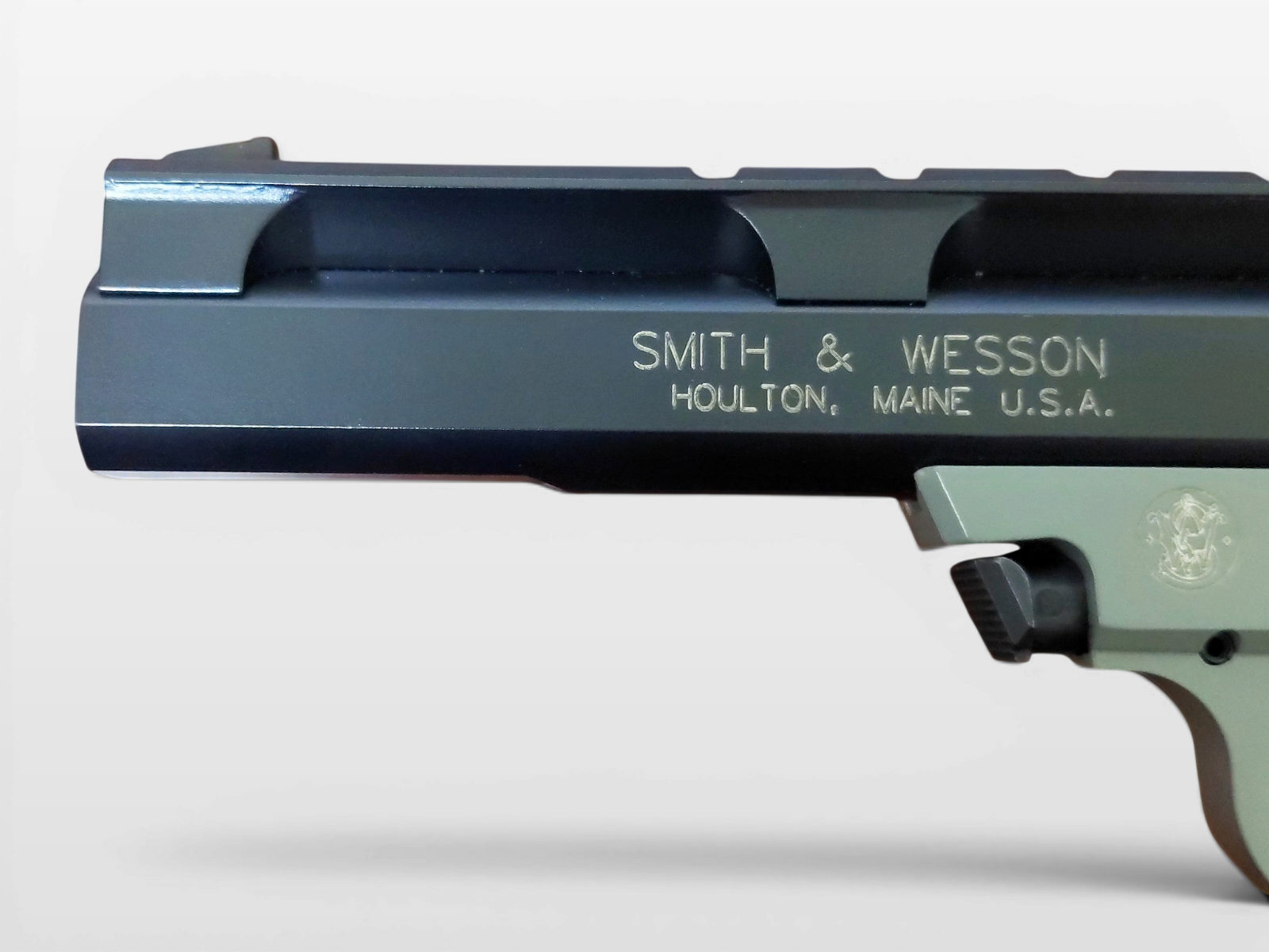 Smith & Wesson 22A-1 22 Long Rifle Two-Tone-img-4