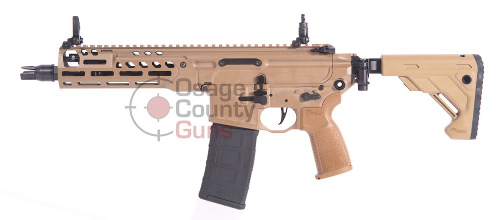 Sig Sauer MCX-Spear LT SBR - 9" - 5.56 NATO - IR Cerakote FDE-img-1