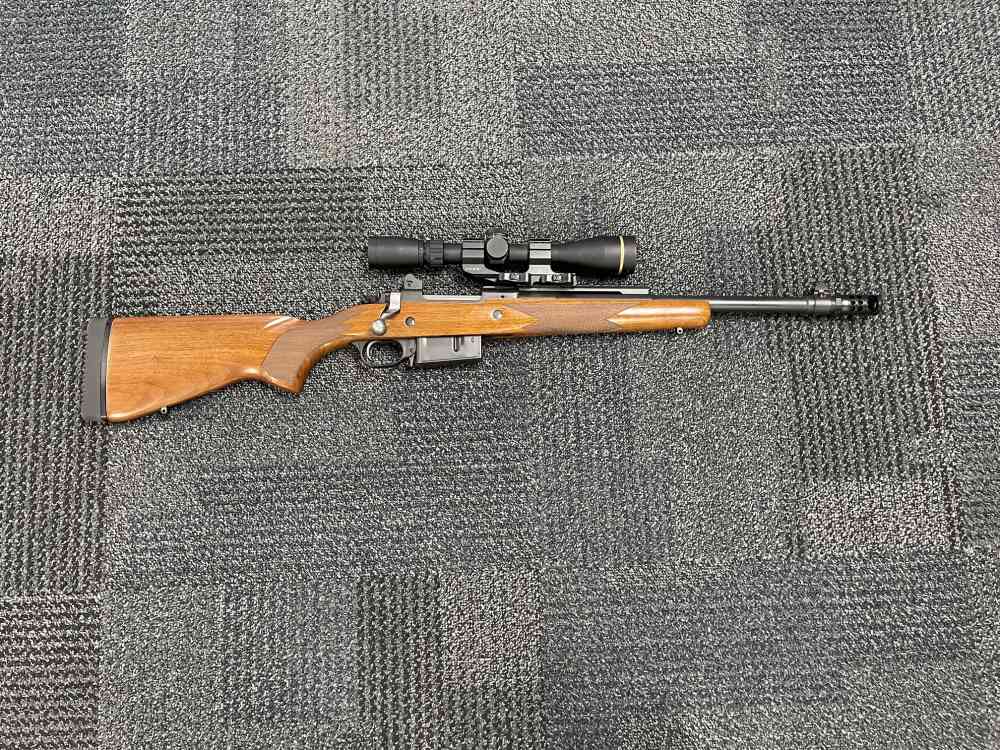 RUGER GUNSITE SCOUT 450 WITH LEUPOLD 450 DEDICATED SCOPE-img-0