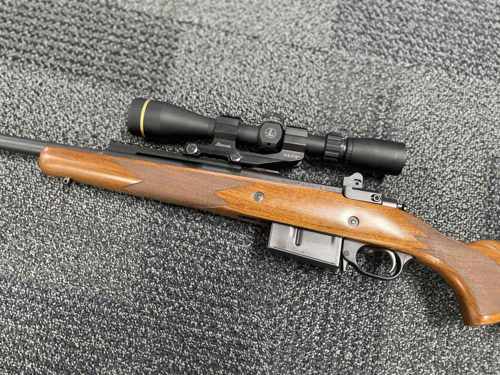 RUGER GUNSITE SCOUT 450 WITH LEUPOLD 450 DEDICATED SCOPE-img-5