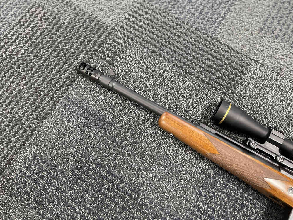 RUGER GUNSITE SCOUT 450 WITH LEUPOLD 450 DEDICATED SCOPE-img-6