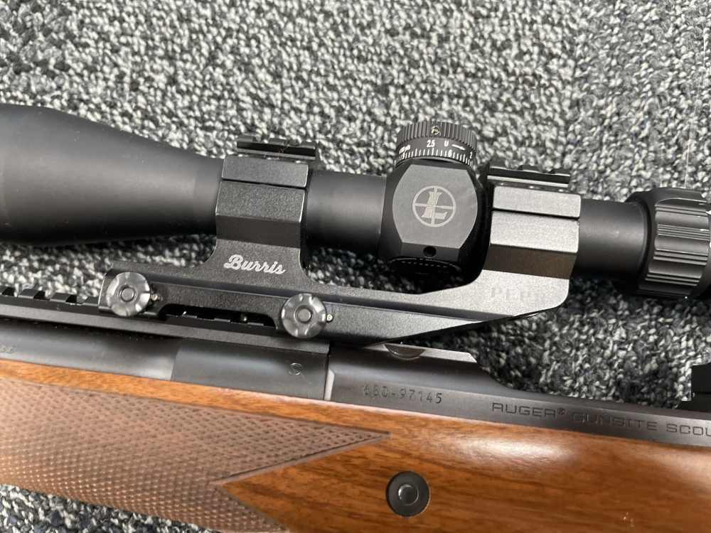 RUGER GUNSITE SCOUT 450 WITH LEUPOLD 450 DEDICATED SCOPE-img-7