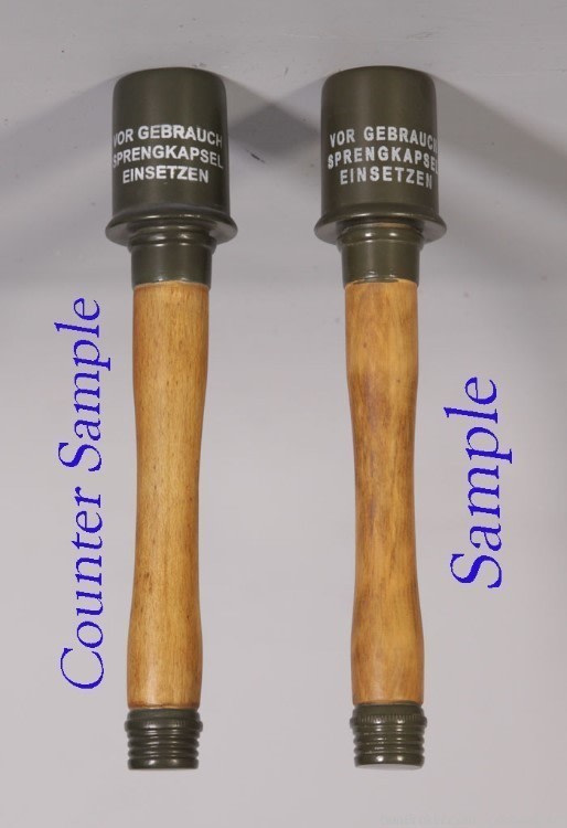 German  replica potato masher grenade -img-5