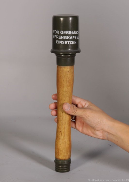 German  replica potato masher grenade -img-2