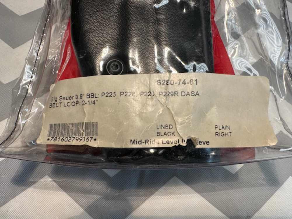 NOS Safariland Leather holster for Sig Sauer P225, P228, P229, P229R-img-3