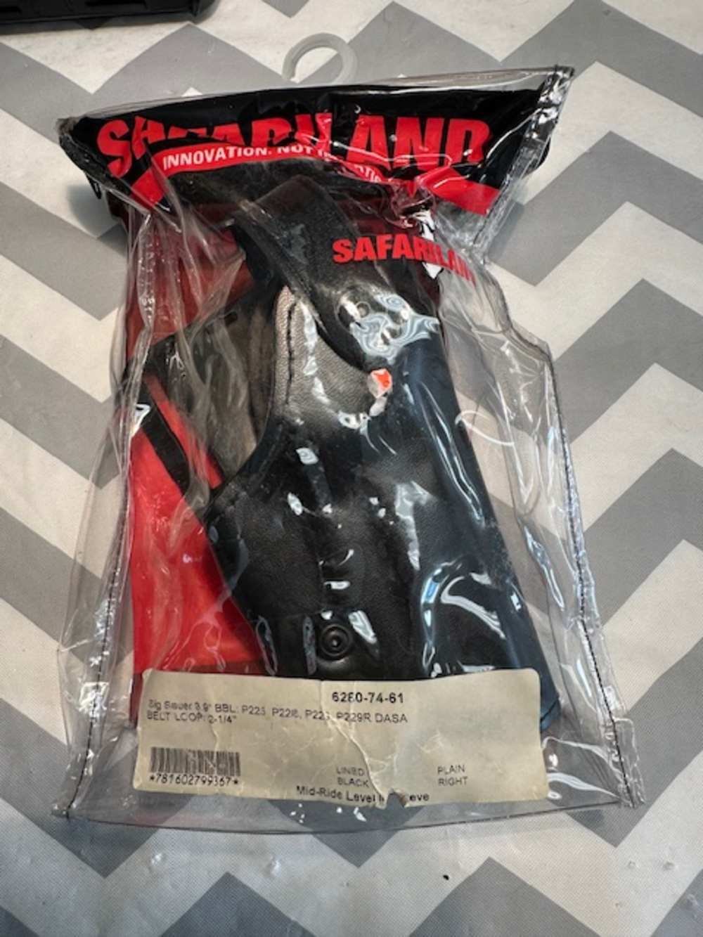 NOS Safariland Leather holster for Sig Sauer P225, P228, P229, P229R-img-4