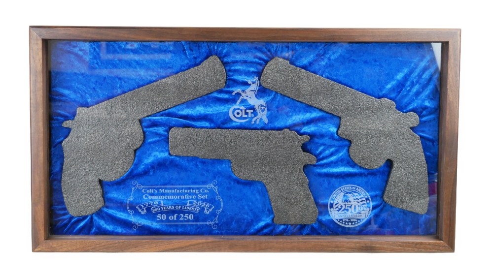 COLT AMERICA 250TH ANNIVERSARY 3 GUN SET ENGRAVED 50 OF 250 LIMITED EDITION-img-32