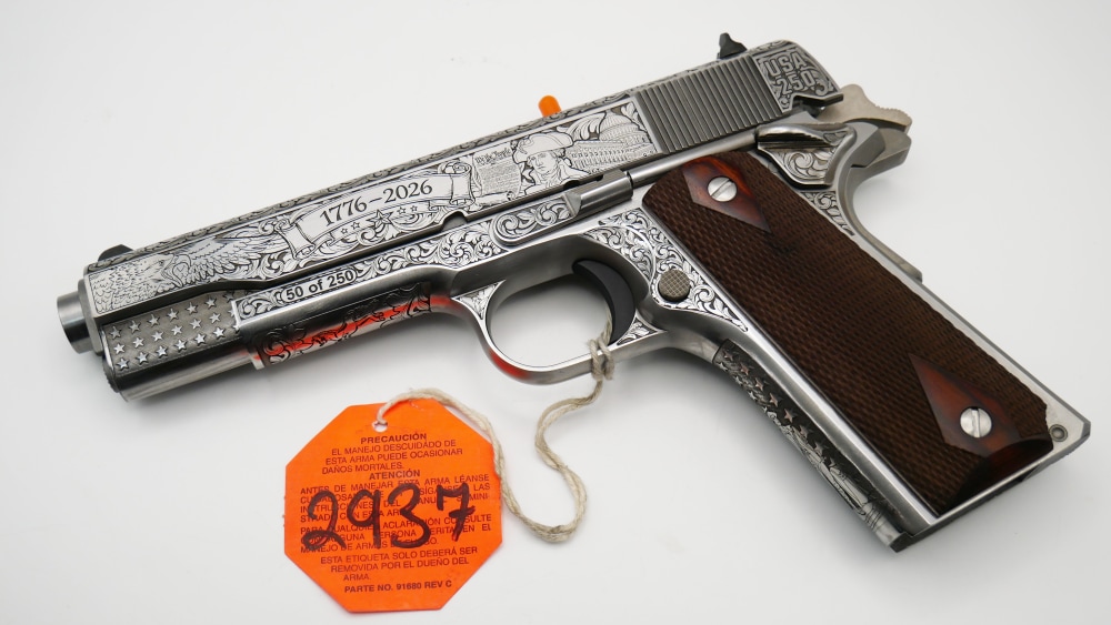 COLT AMERICA 250TH ANNIVERSARY 3 GUN SET ENGRAVED 50 OF 250 LIMITED EDITION-img-19