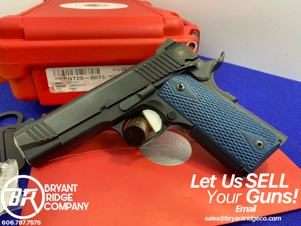Ruger SR1911 10mm Blk 4.25" *GUN TALK LIMITED EDITION RUN*-GT25-img-0