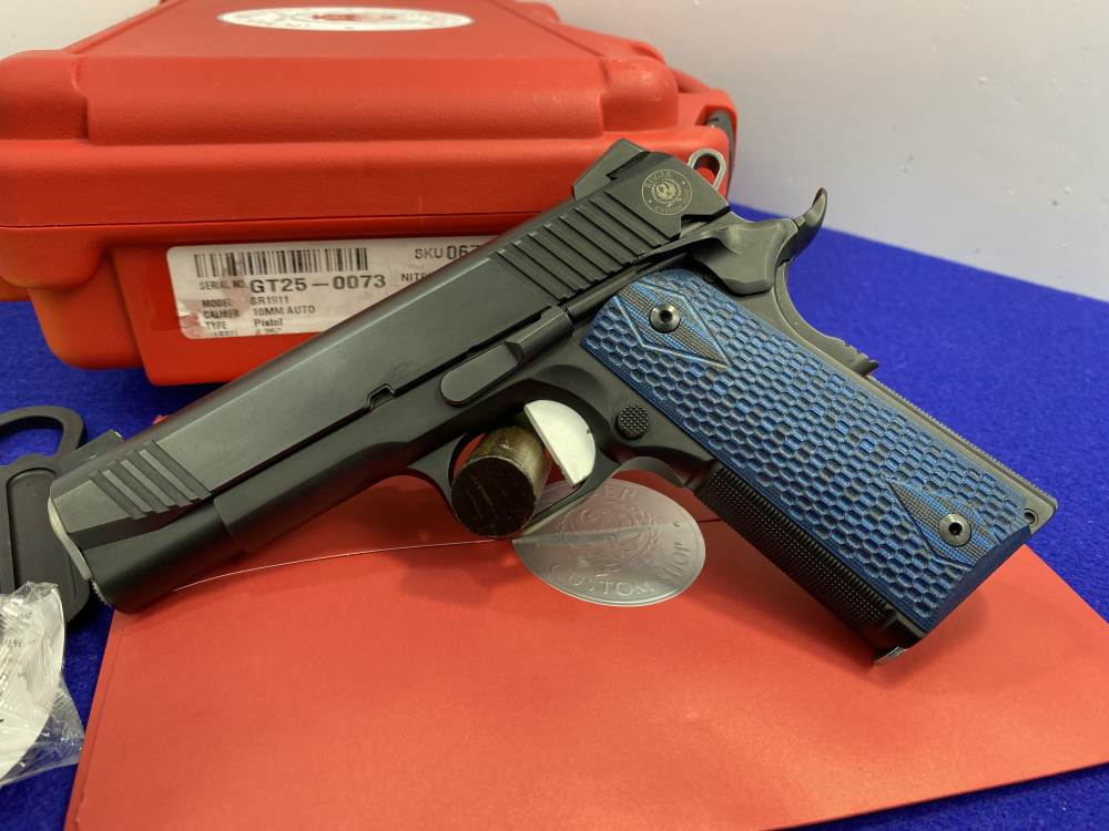 Ruger SR1911 10mm Blk 4.25" *GUN TALK LIMITED EDITION RUN*-GT25-img-2