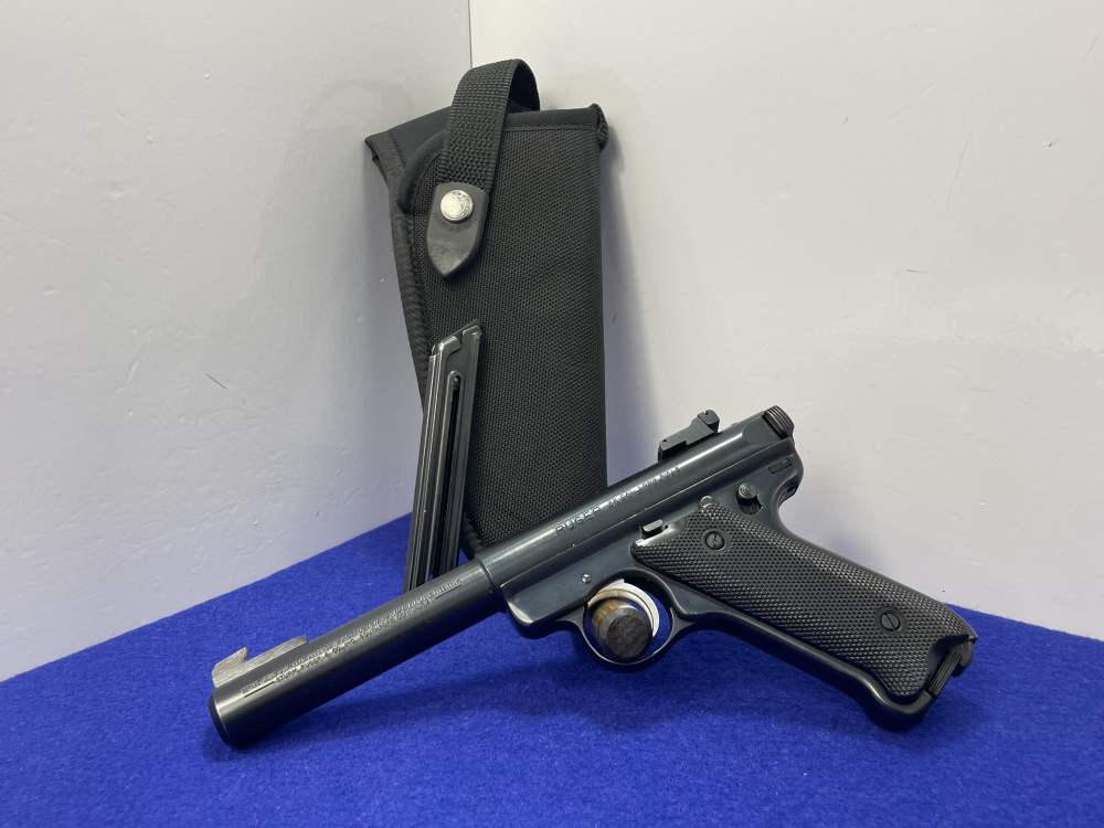 1990 Ruger Mark II Target .22LR 5.5" Blued *RELIABLE RIMFIRE TARGET PISTOL*-img-3