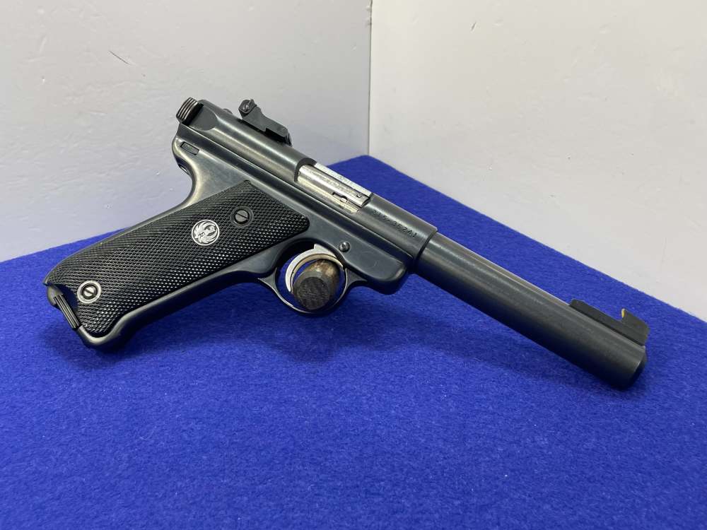 1990 Ruger Mark II Target .22LR 5.5" Blued *RELIABLE RIMFIRE TARGET PISTOL*-img-11