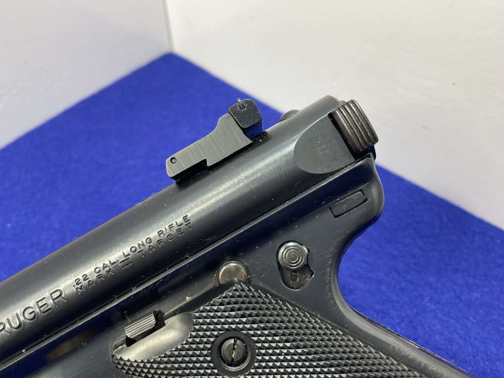 1990 Ruger Mark II Target .22LR 5.5" Blued *RELIABLE RIMFIRE TARGET PISTOL*-img-6