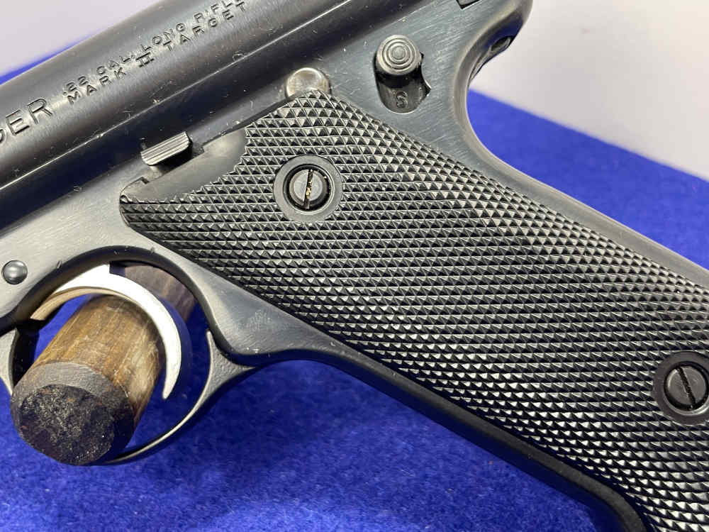 1990 Ruger Mark II Target .22LR 5.5" Blued *RELIABLE RIMFIRE TARGET PISTOL*-img-5