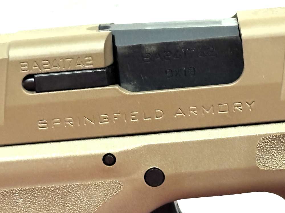 Factory New Springfield Hellcat FDE 9mm Pistol Hard to Find! No Reserve!-img-9