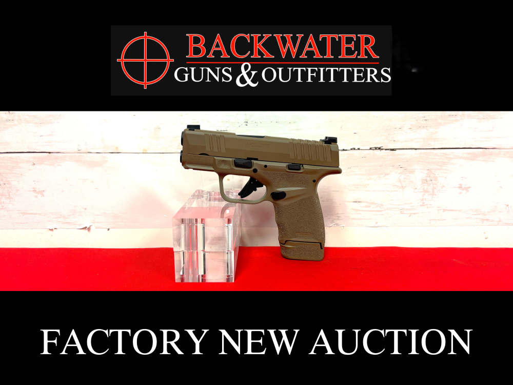 Factory New Springfield Hellcat FDE 9mm Pistol Hard to Find! No Reserve!-img-0
