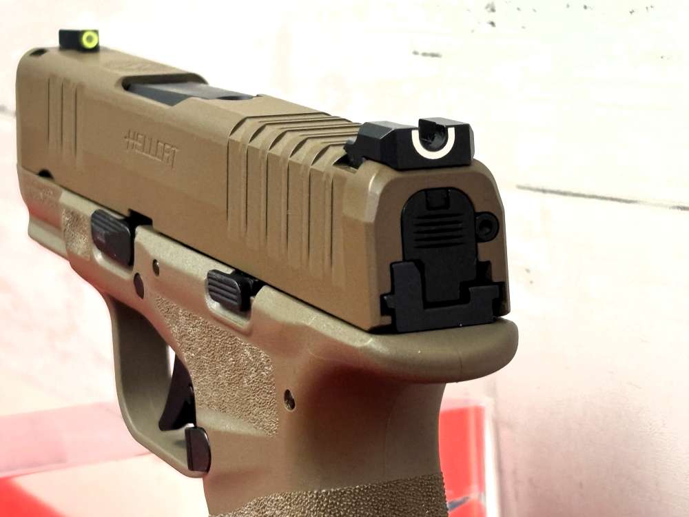 Factory New Springfield Hellcat FDE 9mm Pistol Hard to Find! No Reserve!-img-5