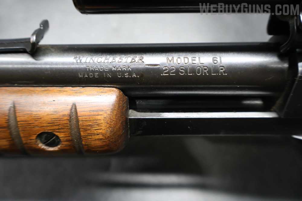 Winchester 61 pump action rifle 22LR, S, L-img-32