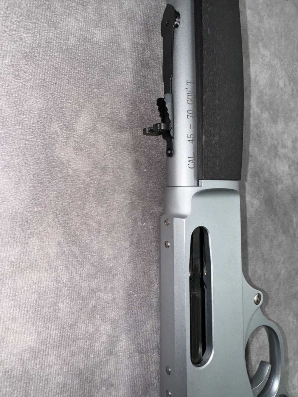 USED! HENRY MODEL H010AW LEVER ACTION STEEL ALL WEATHER .45-70 GOVT $.01-img-35
