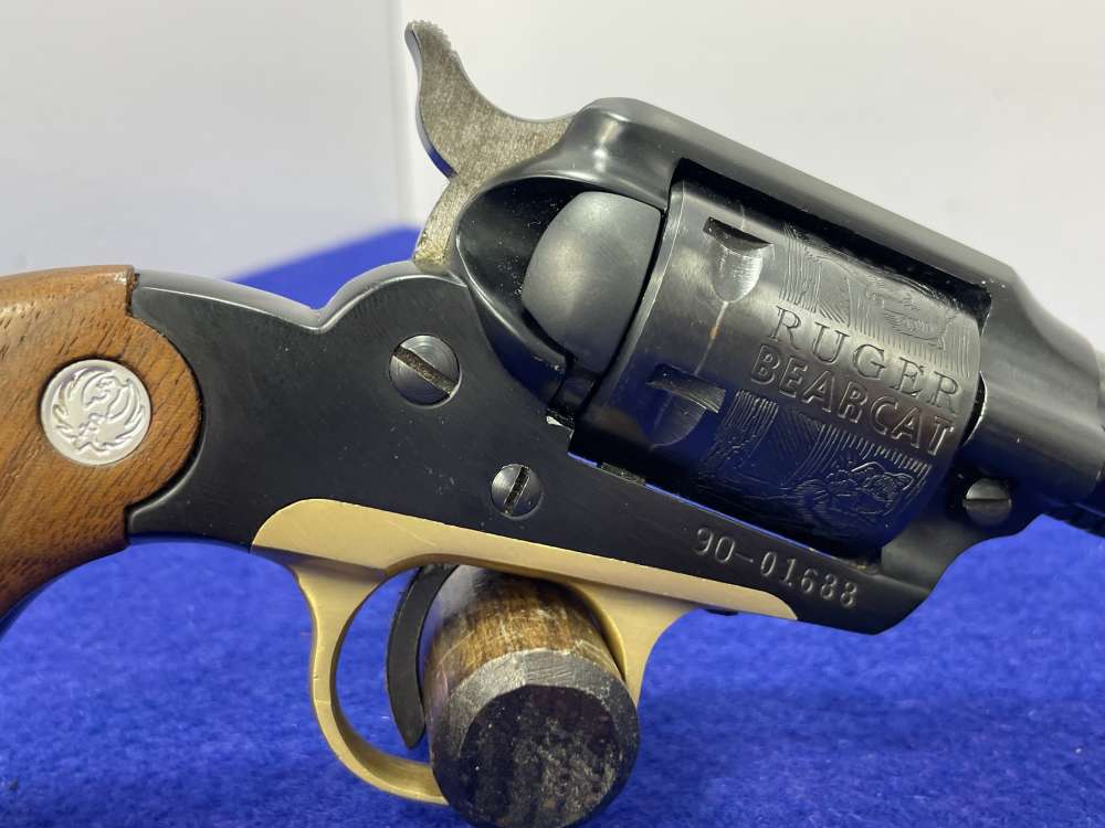 1970 Ruger Bearcat .22LR 4" Blue *EXCELLENT COMPACT SINGLE-ACTION REVOLVER*-img-13