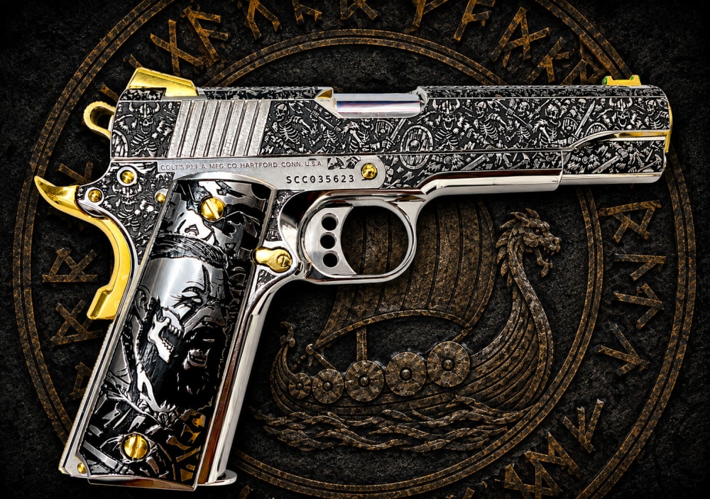 D&G Custom Colt 1911 Viking battle edition-img-1