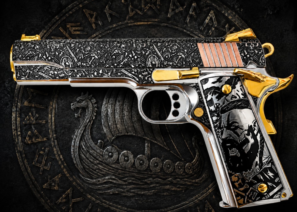 D&G Custom Colt 1911 Viking battle edition-img-0