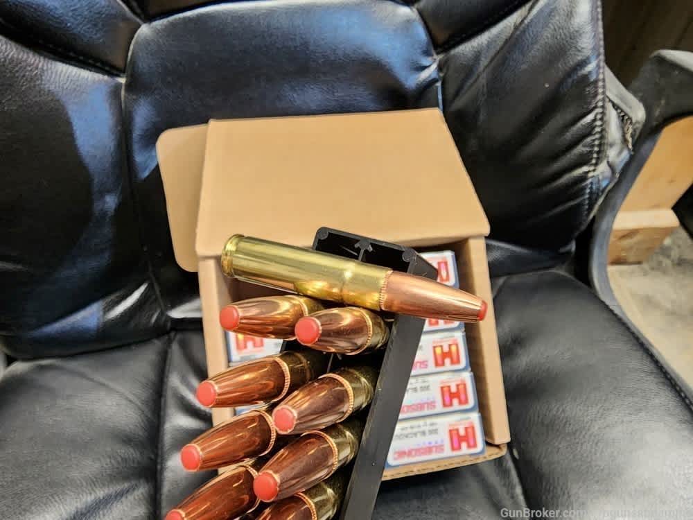 200 ROUNDS HORNADY SUBSONIC .300 BLACKOUT 190 SUB-X BLK BLACK OUT SUBX FLEX-img-5