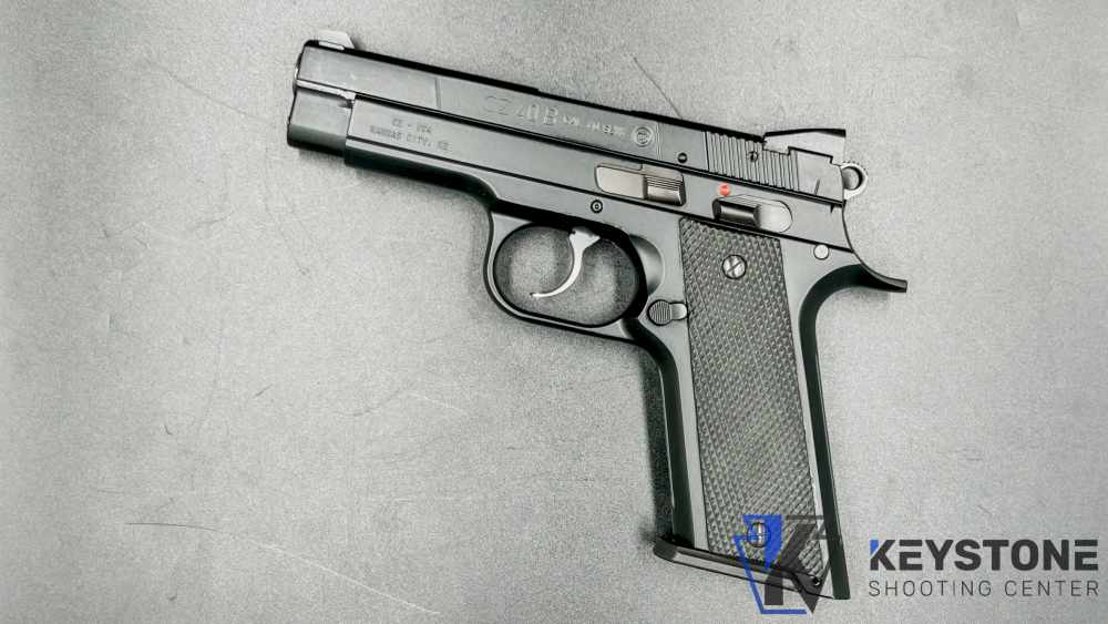 Rare CZ 40B 10+1 4.255" Barrel Semi Auto Pistol w/ Original Box-img-1