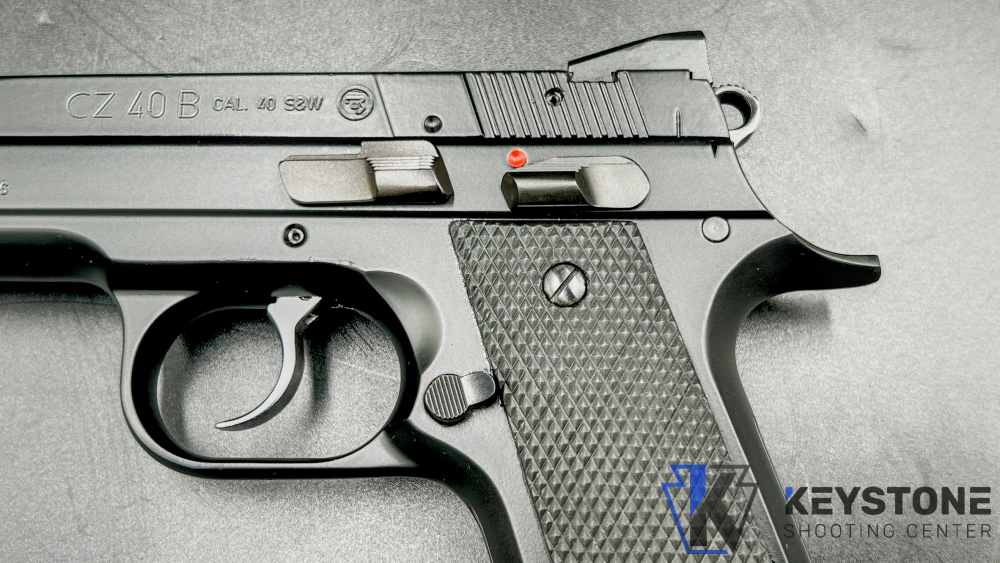 Rare CZ 40B 10+1 4.255" Barrel Semi Auto Pistol w/ Original Box-img-13