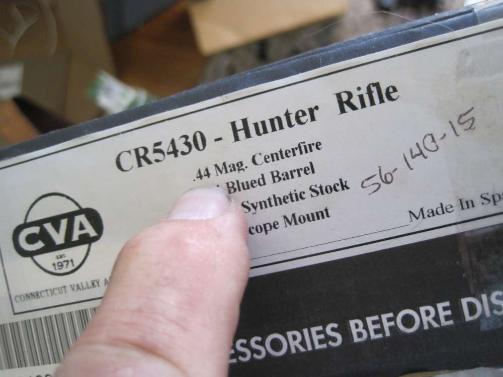CVA  hunter Scout  Takedown Single Shot Rifle 44 Magnum 16 in-img-4
