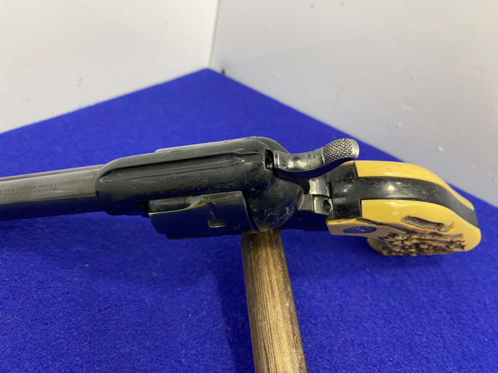1967 Colt Frontier Scout '62 .22 LR 4.75" *MIDNIGHT FINISH & STAGLON GRIPS*-img-27