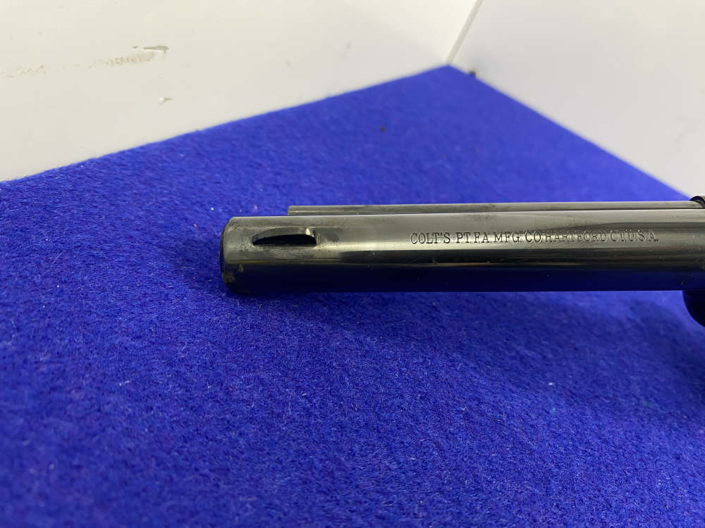 1967 Colt Frontier Scout '62 .22 LR 4.75" *MIDNIGHT FINISH & STAGLON GRIPS*-img-29